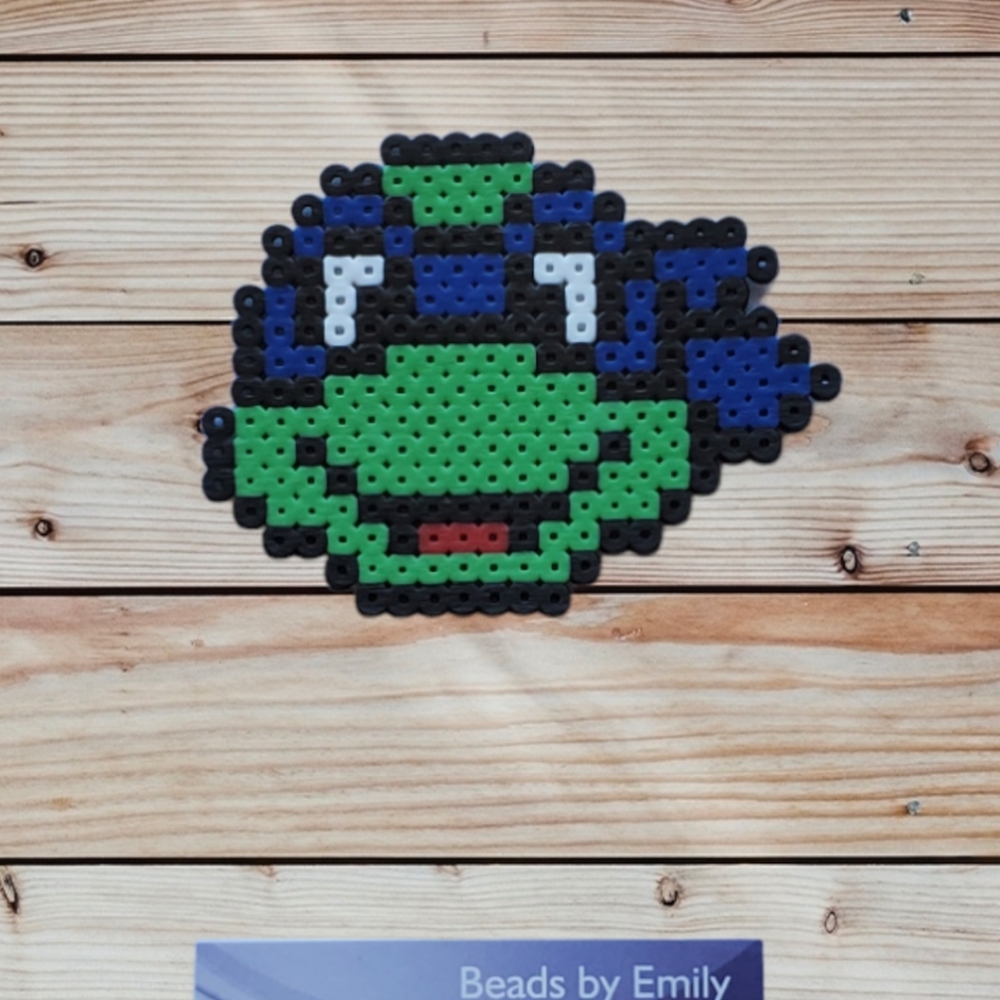 Blue TMNT Magnet - Ninja Turtle Fridge / Locker Magnet